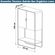 Balcao Bar Organico Luna Artesano 90 cm -larg- em MDP Hanover Quatro Portas Base Metal Dourado -5-